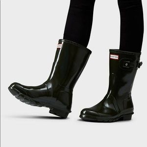 black short hunter boots sale